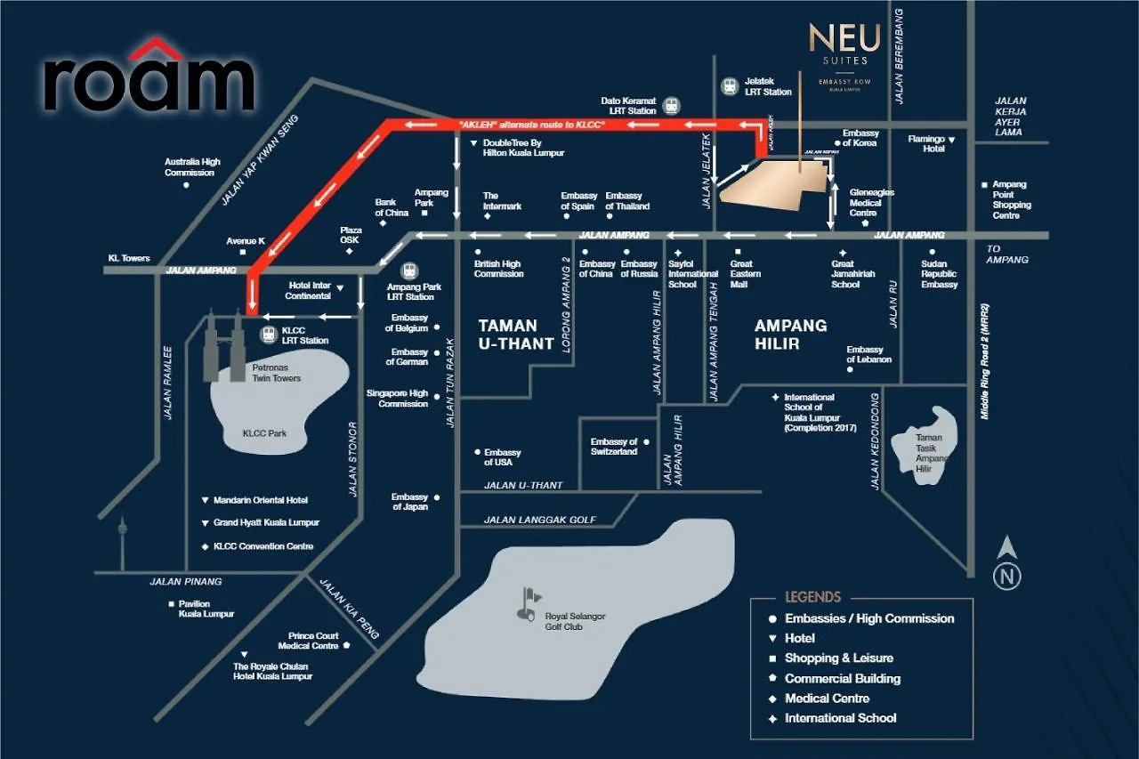 Neu Suites Residence, Embassy Row Kuala Lumpur